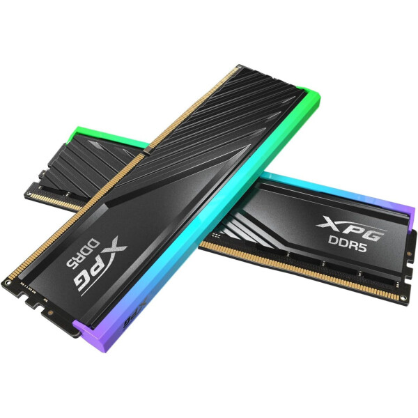 Adata Lancer Blade RBG DDR5 32GB RAM με 2x16GB Modules και Ταχύτητα 6400 για Desktop Κωδικός AX5U6400C3216G-DTLABRBK