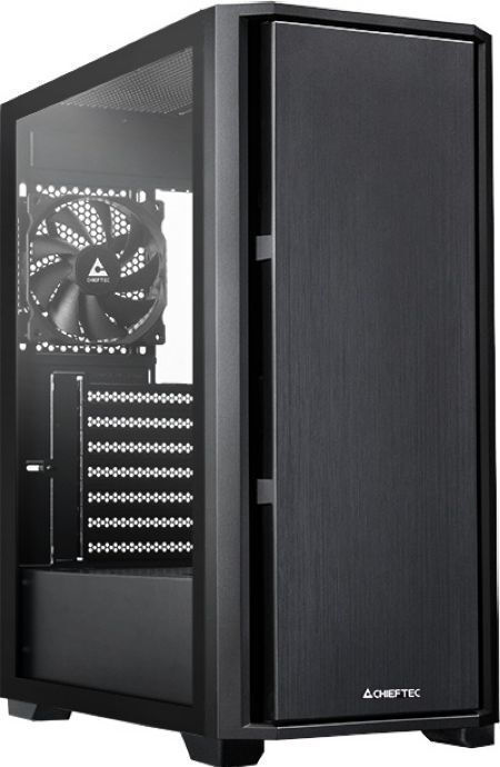 Chieftec Pro Midi TG Midi Tower Κουτί Υπολογιστή Μαύρο