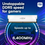 Crucial Pro OC DDR5 με Module και Ταχύτητα 6000 για Desktop