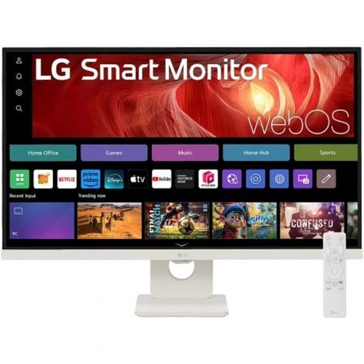 LG 27U731SA-W IPS HDR Smart Monitor 27 4K 3840x2160 με Χρόνο Απόκρισης 5ms GTG
