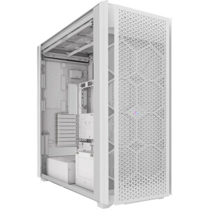 Corsair 9000D RGB Airflow Ultra Tower Κουτί Υπολογιστή με Πλαϊνό Παράθυρο Λευκό