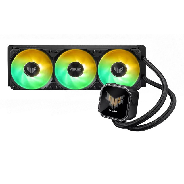 Asus TUF GAMING LC III 360 LCD Υδρόψυξη Επεξεργαστή Τριπλού Ανεμιστήρα 120mm για Socket AM4/AM5/1700/1200 με ARGB Φωτισμό