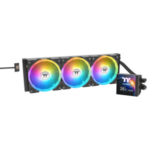 Thermaltake MAGFloe 420 Ultra Υδρόψυξη Επεξεργαστή Τριπλού Ανεμιστήρα 120mm για Socket AM4/AM5/1700/1200/115x με ARGB Φωτισμό