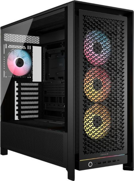 Corsair Frame 5000D RS ARGB Gaming Midi Tower Κουτί Υπολογιστή με Πλαϊνό Παράθυρο Μαύρο