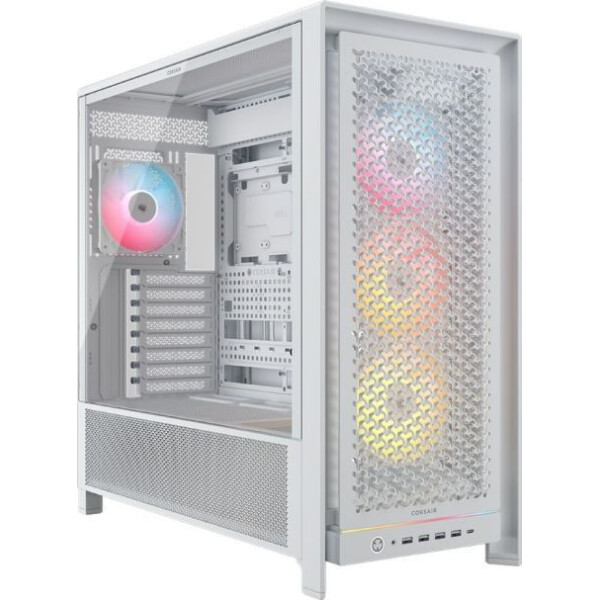 Corsair Frame 5000D RS ARGB Gaming Midi Tower Κουτί Υπολογιστή με Πλαϊνό Παράθυρο Λευκό