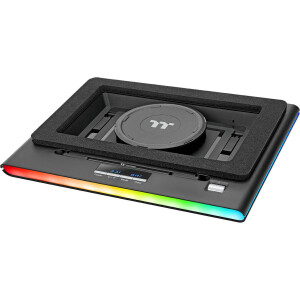 Thermaltake Massive EXTREME RGB Cooling Pad για Laptop έως 18 με 1 Ανεμιστήρα