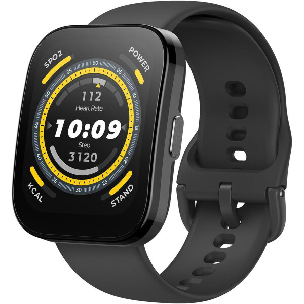 Amazfit Bip 5 46mm Smartwatch με Παλμογράφο Soft Black