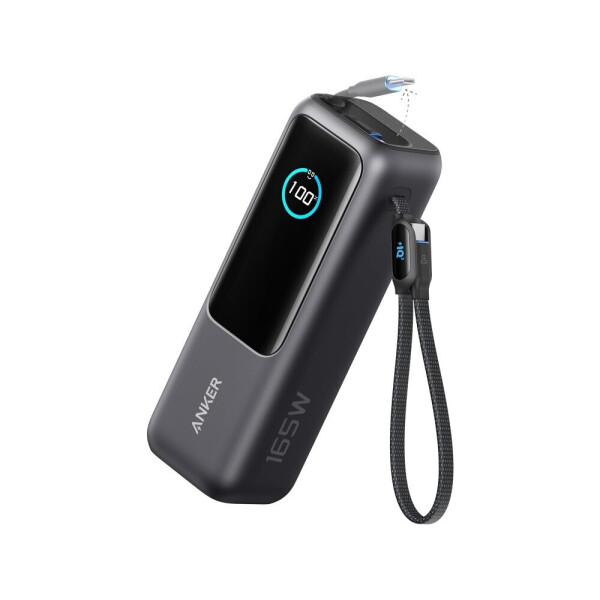 Anker A1695H11 Power Bank 25000mAh 165W με Θύρα USB-A και 2 Θύρες USB-C Power Delivery Γκρι