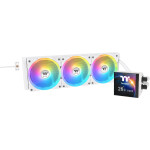 Thermaltake MAGFloe 360 Ultra Υδρόψυξη Επεξεργαστή Τριπλού Ανεμιστήρα 120mm για Socket AM4/AM5/1700/1200 με ARGB Φωτισμό Λευκή