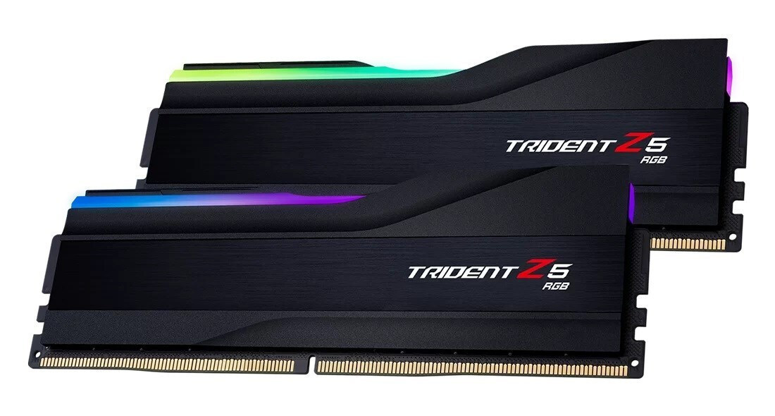 G.Skill TRIDENT Z5 RGB DDR5 96GB RAM με Modules και Ταχύτητα 6400 για Desktop Κωδικός F5-6400J3039G48GX2-TZ5RK