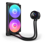 NZXT Kraken Plus 240 RGB v2 Υδρόψυξη Επεξεργαστή Διπλού Ανεμιστήρα 120mm για Socket AM4/AM5/1700/1200/115x