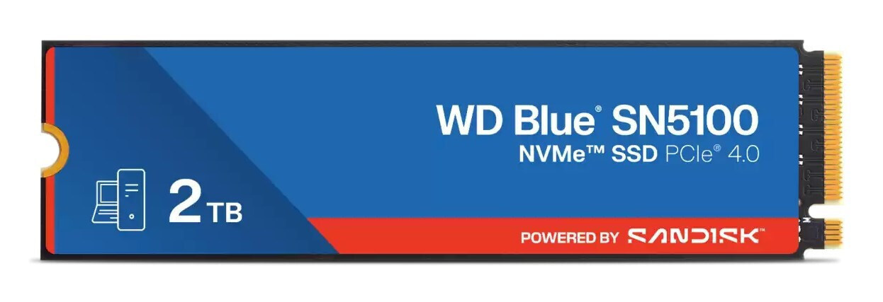 Western Digital Blue SSD 2TB PCle Card NVMe Κωδικός WDS200T5B0E