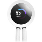 NZXT Kraken Plus v2 Υδρόψυξη Επεξεργαστή Τριπλού Ανεμιστήρα 120mm για Socket AM4/AM5/1700/1200/115x με RGB Φωτισμό Λευκή