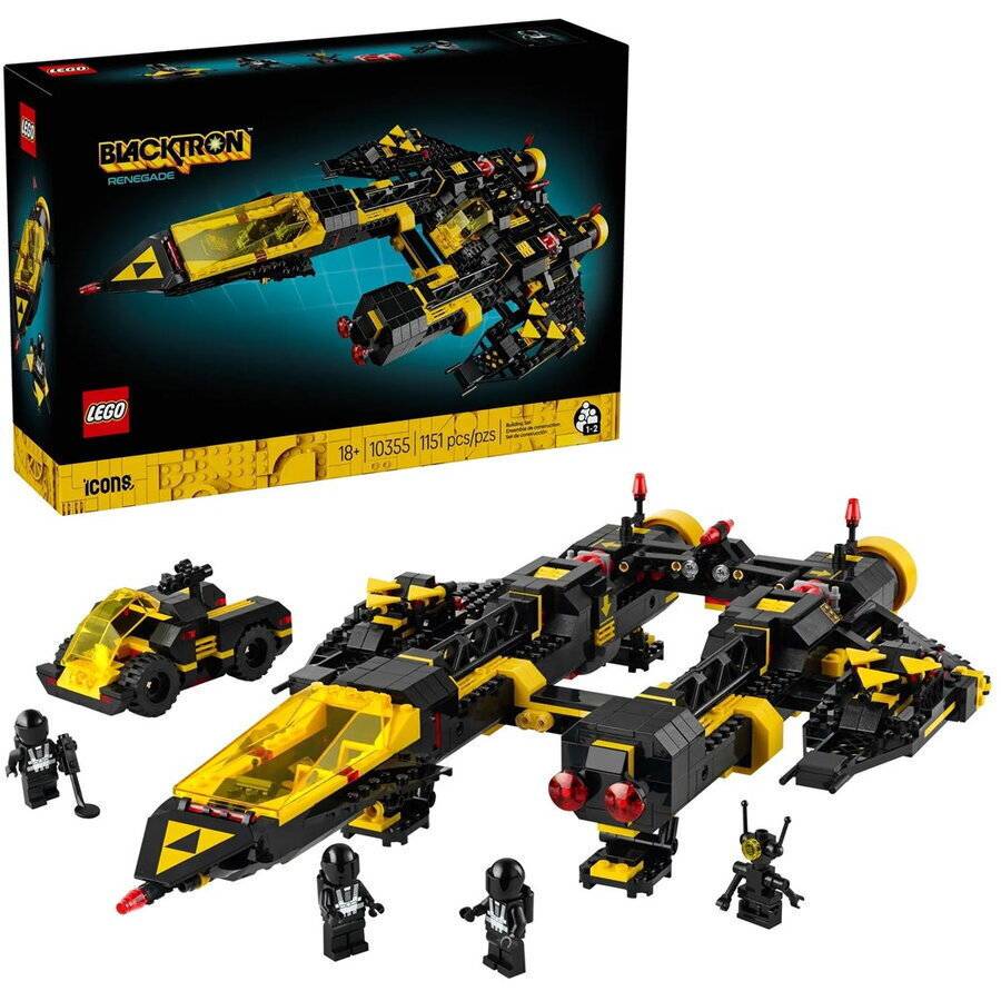 LEGO Icons Blacktron Renegade για 18 ετών Ετών 1151τμχ Κωδικός 10355