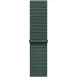 Apple Watch SE 2024 Cellular Aluminium 40mm Αδιάβροχο με eSIM και Παλμογράφο Starlight με Lake Green Sport Loop