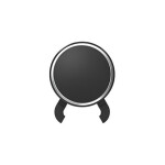 Samsung Universal Wireless Charger Βάση Κινητού Αυτοκινήτου με Ρυθμιζόμενα Άγκιστρα και Ασύρματη Φόρτιση Μαύρη Κωδικός GP-PWU025WIBBW