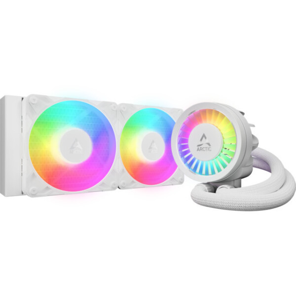 Arctic Liquid Freezer III Pro 240 A-RGB Υδρόψυξη Επεξεργαστή Τριπλού Ανεμιστήρα 120mm για Socket AM4/AM5/1700 Λευκή