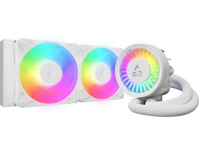 Arctic Liquid Freezer III Pro 240 A-RGB Υδρόψυξη Επεξεργαστή Τριπλού Ανεμιστήρα 120mm για Socket AM4/AM5/1700 Λευκή