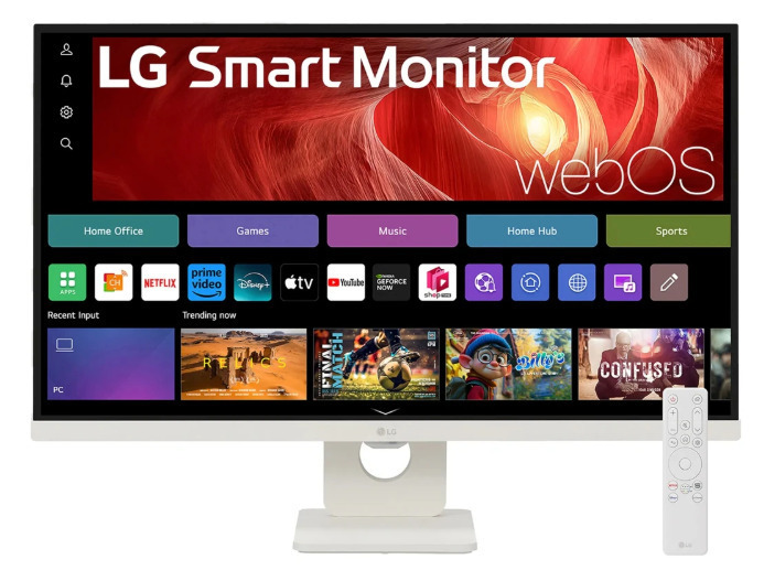 LG 32U721SA-W VA Monitor 32 4K 3840x2160 με Χρόνο Απόκρισης 5ms GTG