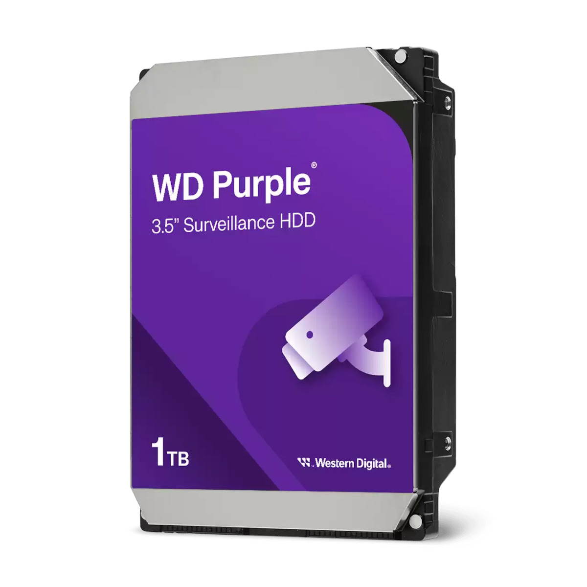 Western Digital Purple 1TB HDD Σκληρός Δίσκος 3.5 SATA III 5400rpm με 64MB Cache για Καταγραφικό Κωδικός WD11PURZ