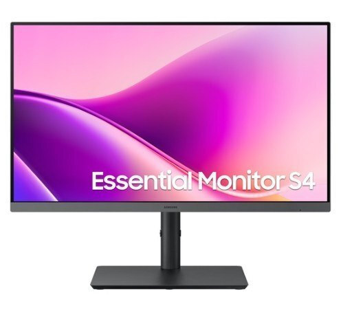 Samsung Essential S4 S43UF IPS Monitor 24 FHD 1920x1080 με Χρόνο Απόκρισης 5ms GTG