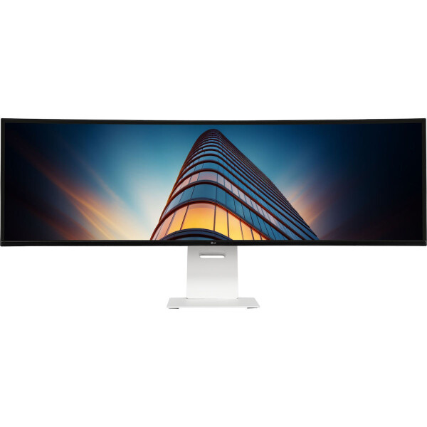 LG 49U950A-W IPS HDR Curved Monitor 49 5120x1440 144Hz με Χρόνο Απόκρισης 5ms GTG