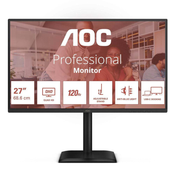 AOC Q27E4CV IPS Monitor 27 QHD 2560x1440