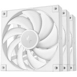 Deepcool FD14 Case Fan 140mm με Σύνδεση 4-Pin PWM 3τμχ Λευκό