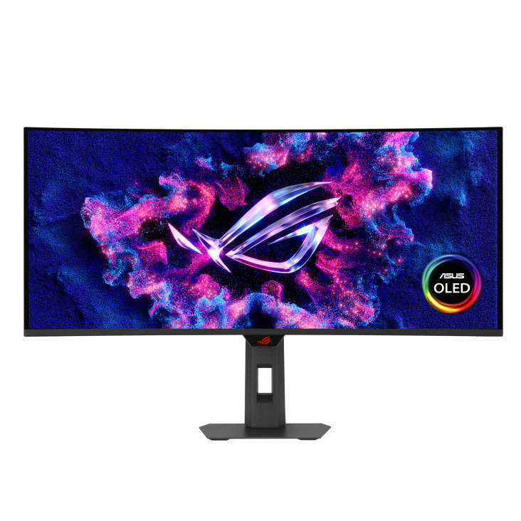 Asus ROG Strix XG34WCDG QD-OLED Curved Gaming Monitor 34 QHD 3440x1440 175Hz με Χρόνο Απόκρισης 0.03ms GTG