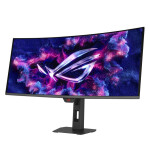 Asus ROG Strix XG34WCDG QD-OLED Curved Gaming Monitor 34 QHD 3440x1440 175Hz με Χρόνο Απόκρισης 0.03ms GTG
