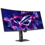 Asus ROG Strix XG34WCDG QD-OLED Curved Gaming Monitor 34 QHD 3440x1440 175Hz με Χρόνο Απόκρισης 0.03ms GTG