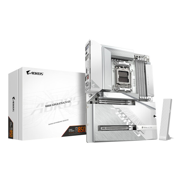 Gigabyte B850 Aorus Stealth Ice Wi-Fi Motherboard ATX με AMD AM5 Socket