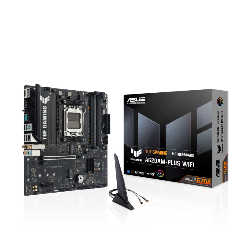 Asus TUF Gaming A620AM-PLUS WIFI Motherboard Micro ATX με AMD AM5 Socket 90MB1MZ0-M0EAY0