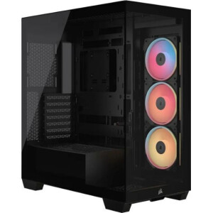Corsair 3500X LX-R RGB Gaming Midi Tower Κουτί Υπολογιστή με Πλαϊνό Παράθυρο Μαύρο
