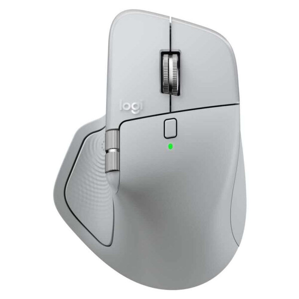 Logitech MX Master 4 Ασύρματο Εργονομικό Bluetooth Ποντίκι Pale Grey