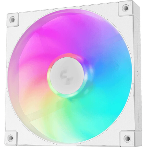 Deepcool Fd14 Case Fan 140mm με ARGB Φωτισμό και Σύνδεση 4-Pin PWM / 3-Pin Λευκό