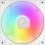 Deepcool Fd14 Case Fan 140mm με ARGB Φωτισμό και Σύνδεση 4-Pin PWM / 3-Pin Λευκό