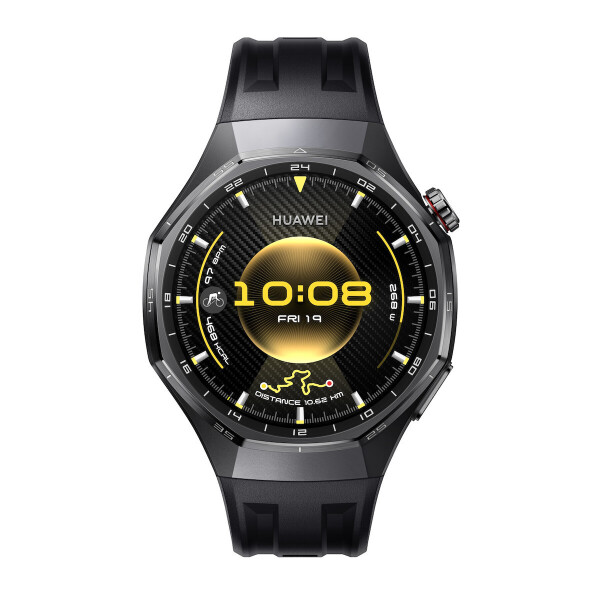 Huawei Watch GT 6 Pro Titanium 46mm Αδιάβροχο με Παλμογράφο Black
