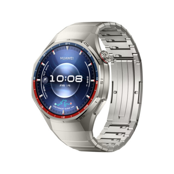 Huawei Watch GT 6 Pro Titanium 46mm Αδιάβροχο με Παλμογράφο Titanium