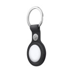 Apple FineWoven Key Ring Θήκη Μπρελόκ Δερμάτινη για AirTag Black