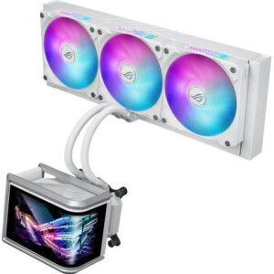 Asus ROG Ryuo IV SLC 360 ARGB Υδρόψυξη Επεξεργαστή Τριπλού Ανεμιστήρα 120mm για Socket AM4/AM5/1700 Λευκή