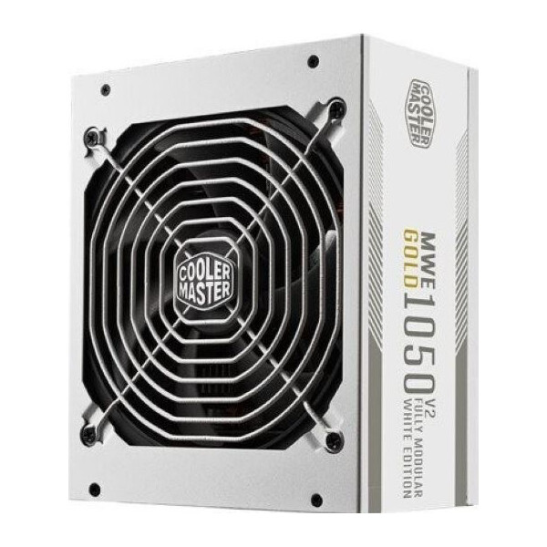CoolerMaster MWE rev. 2.0 1050W Λευκό Τροφοδοτικό Υπολογιστή Full Modular 80 Plus Gold