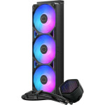 CoolerMaster MasterLiquid 360 Atmos II LED Υδρόψυξη Επεξεργαστή Τριπλού Ανεμιστήρα 120mm για Socket AM4/AM5/1700/1200/115x με RGB Φωτισμό