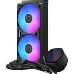 CoolerMaster MasterLiquid 240 Atmos II Υδρόψυξη Επεξεργαστή Διπλού Ανεμιστήρα 120mm με RGB Φωτισμό