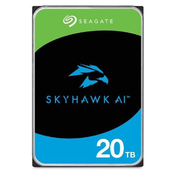 Seagate SkyHawk AI 20TB HDD Σκληρός Δίσκος 3.5 SATA III 7200rpm με 512MB Cache για Καταγραφικό Κωδικός ST20000VE004