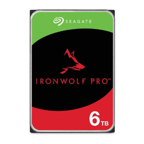 Seagate IronWolf Pro 6TB HDD Σκληρός Δίσκος 3.5 SATA III 7200rpm με 256MB Cache για NAS Κωδικός ST6000NT001