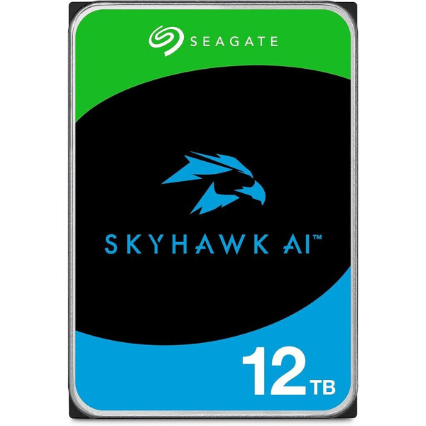 Seagate SkyHawk AI 12TB HDD Σκληρός Δίσκος 3.5 SATA III 7200rpm με 512MB Cache για Server Κωδικός ST12000VE003