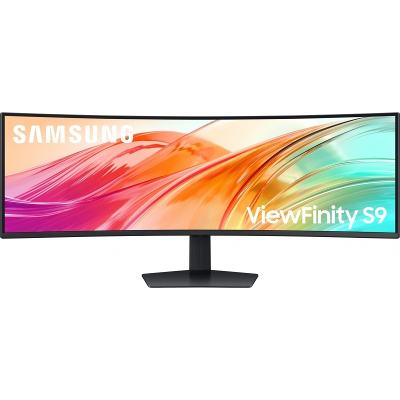 Samsung ViewFinity S9 S95UF Ultrawide VA HDR Curved Monitor 49 5120x1440 με Χρόνο Απόκρισης 5ms GTG