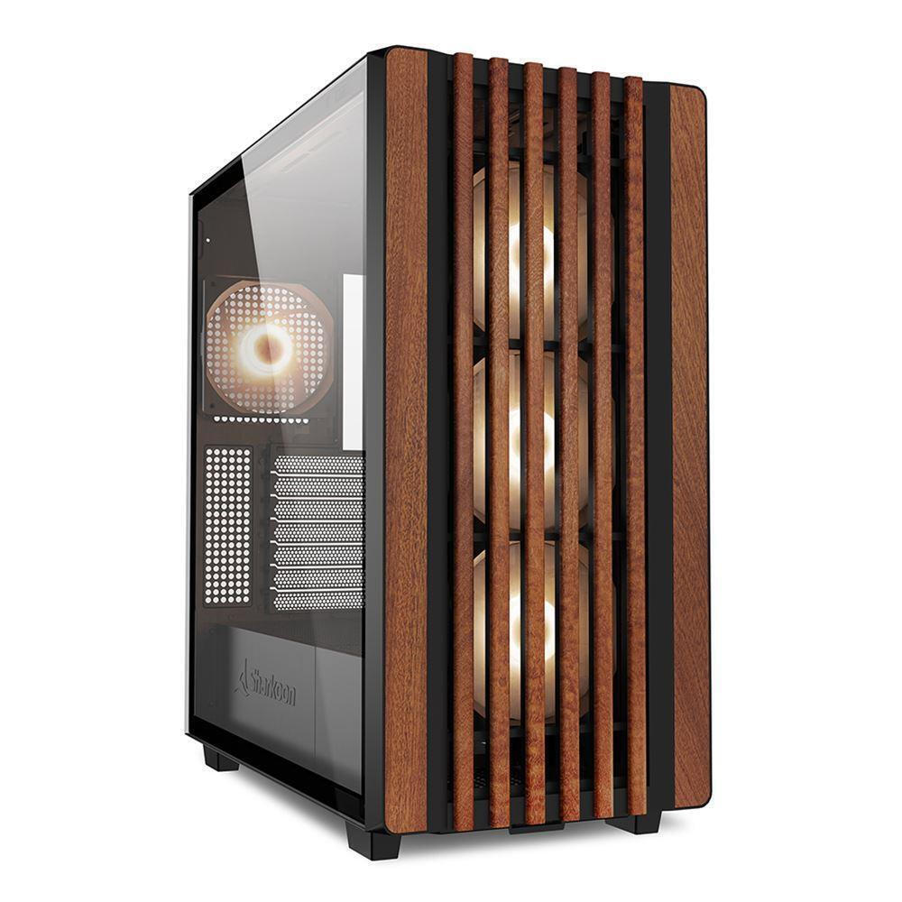 Sharkoon Rebel C70G RGB Gaming Midi Tower Κουτί Υπολογιστή Μαύρο