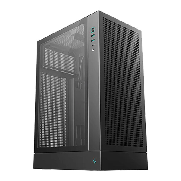 Deepcool CH170 PLUS Midi Tower Κουτί Υπολογιστή με Πλαϊνό Παράθυρο Μαύρο